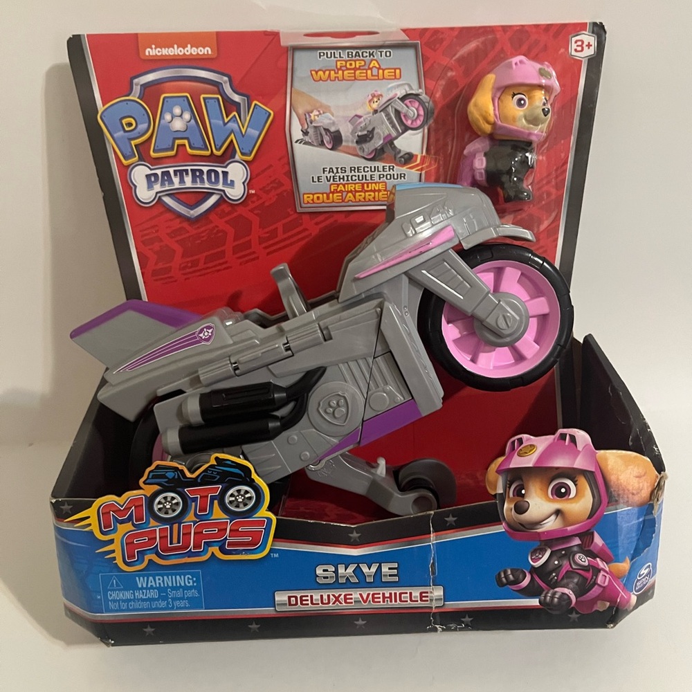 Paw Patrol Moto Pups Skye Deluxe Vehicle